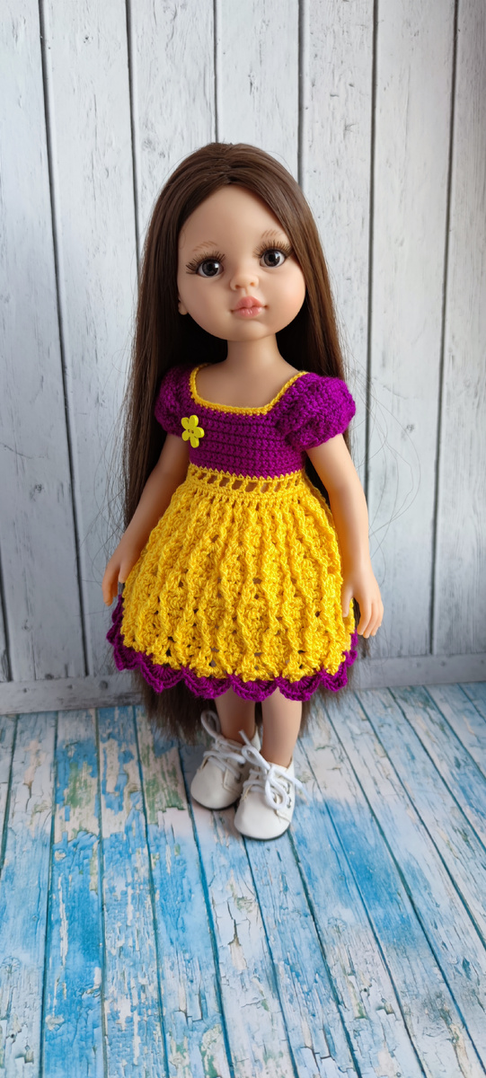 Мастер-класс платье "Колокольчик"