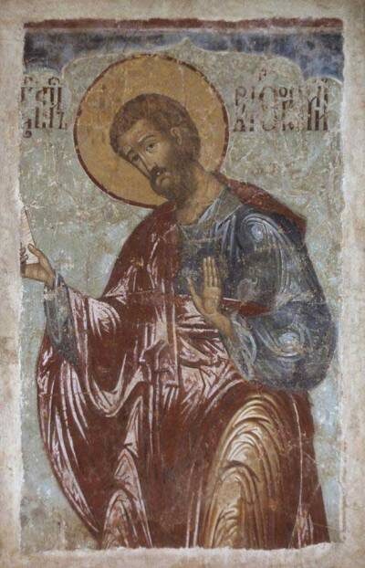 Вот это фреска XVIII в. из Ярославля. Казалось бы...