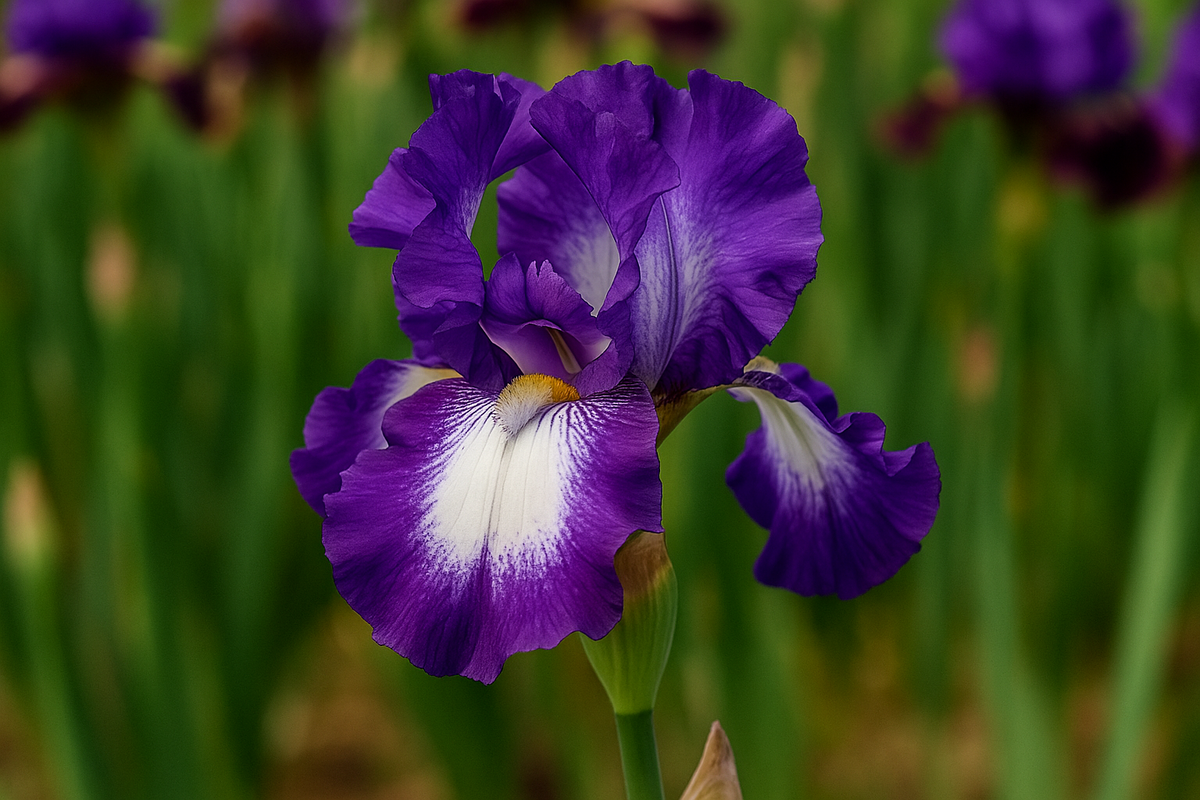 Ирис бородатый ‘Loop the Loop’