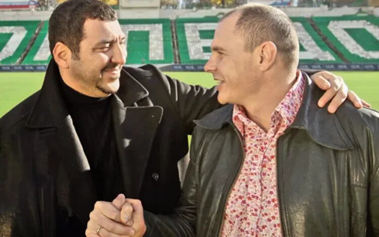    Сергей Медведев и Сергей Гришин   
Фото из архива «Советского спорта»