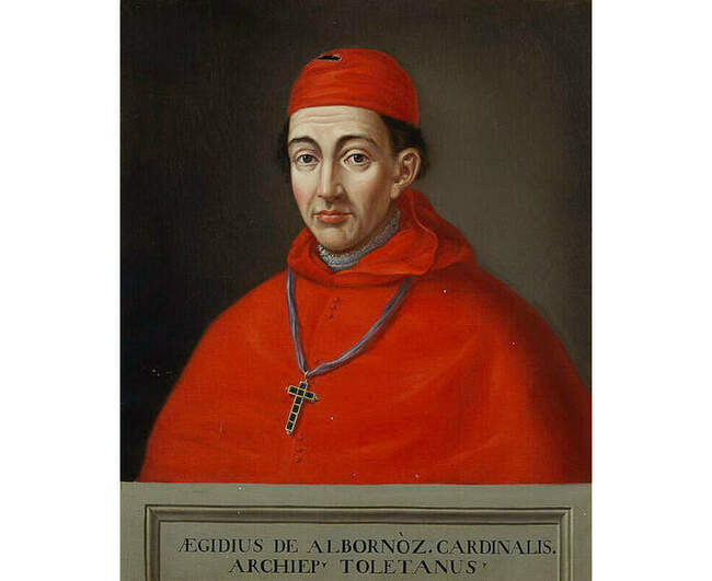 Условный портрет Хиля Альборноса работы Матиаса Морено, около 1878 года. Музей Прадо, Мадрид. commons.wikimedia.org