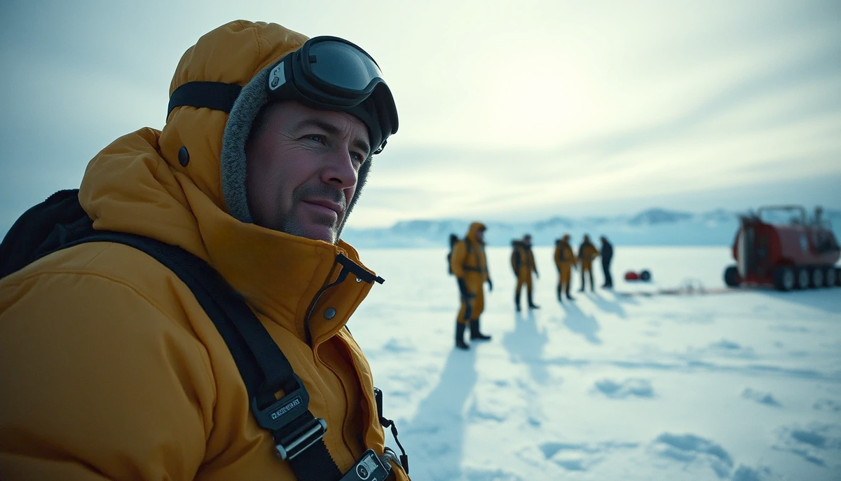 Полярники видели необычных существ.