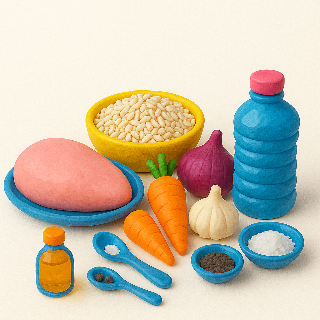 Подготавливаем ингредиенты 