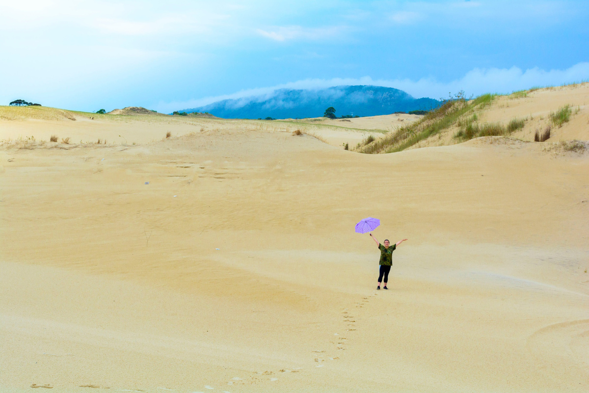 Дюны пляжа Santinho