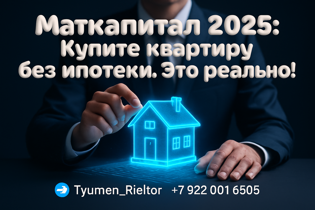    Маткапитал 2025: купите квартиру без ипотеки. Это реально! Святослав Шакин