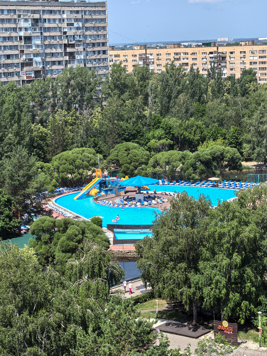 Вот так выглядит аквапарк. 🤭