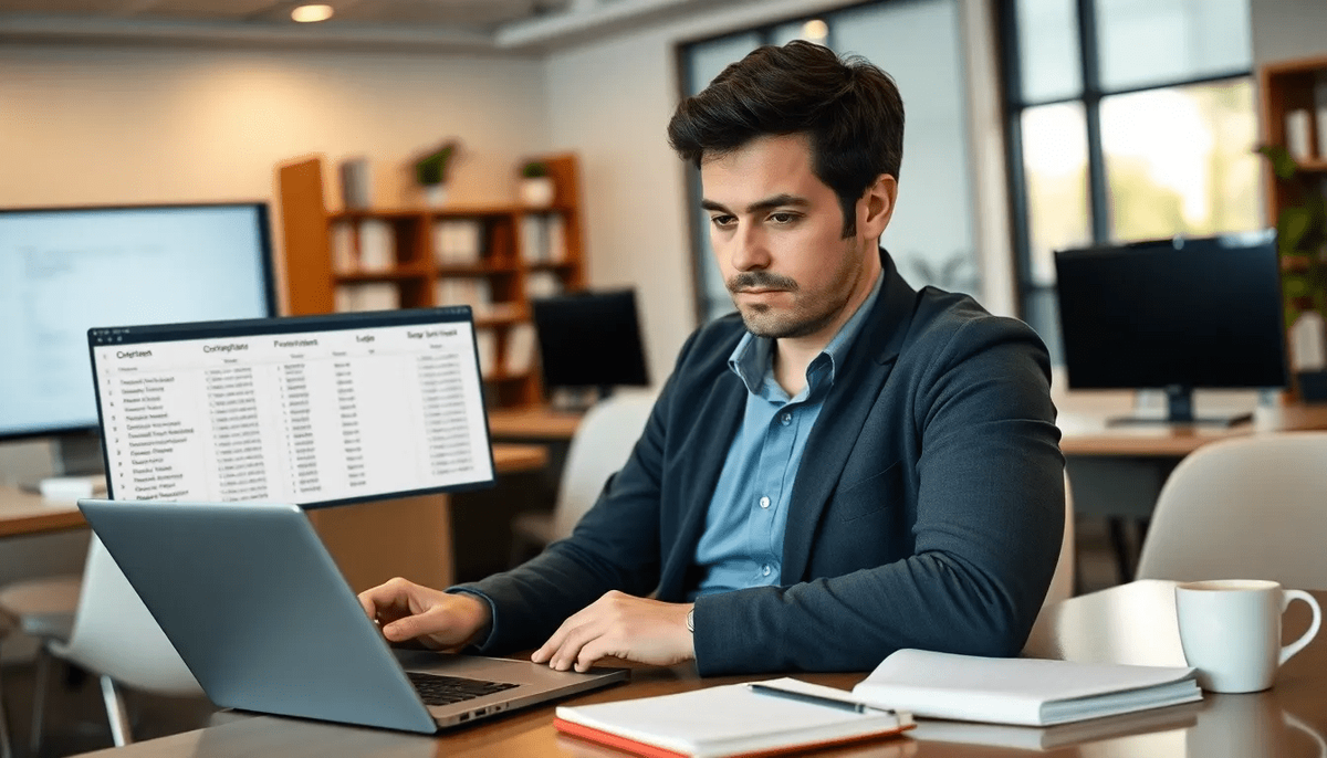    Специалист проверяет, можно ли парсить сайт конкурента. datalopata