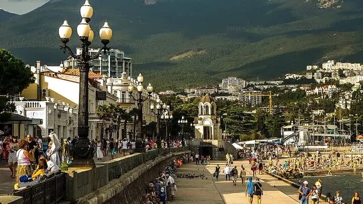 Набережная Ялты