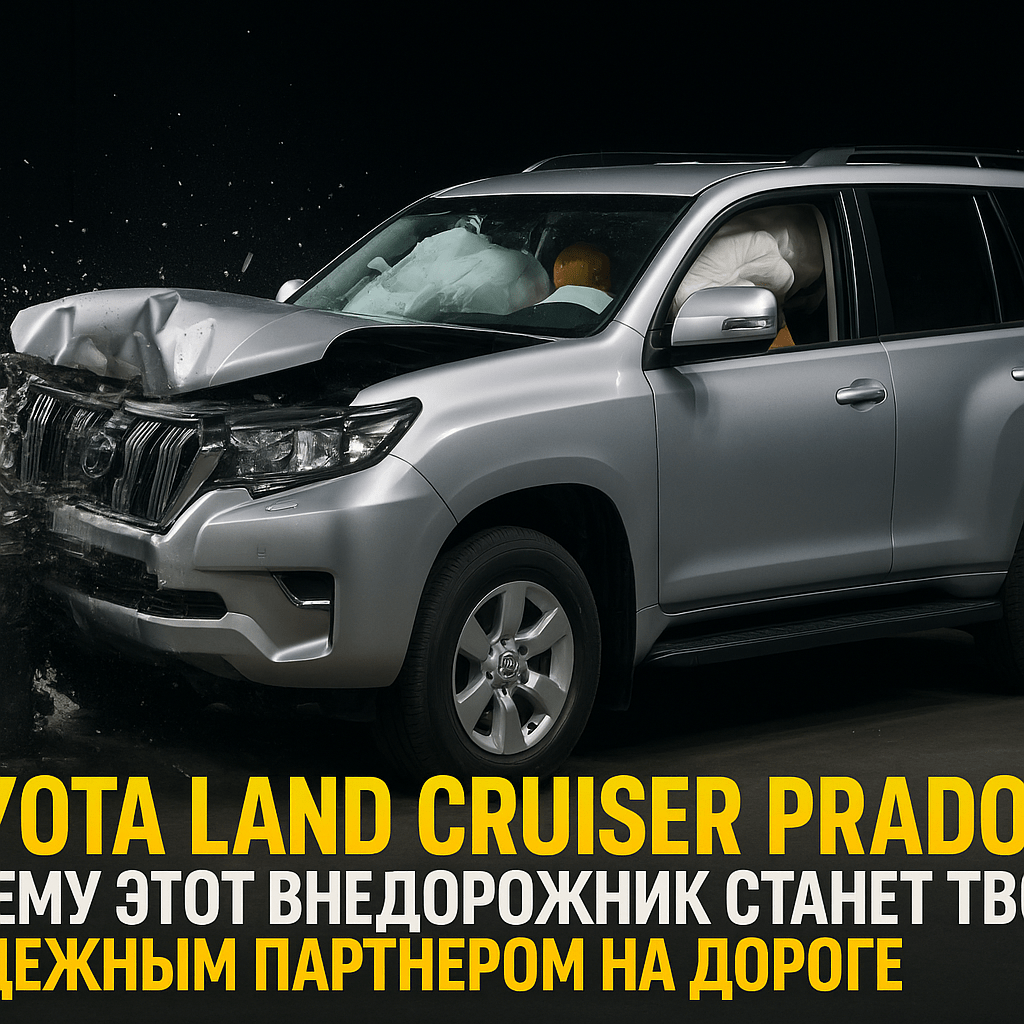    277. Краш-тест Toyota Land Cruiser Prado на скорости 110 кмч admin
