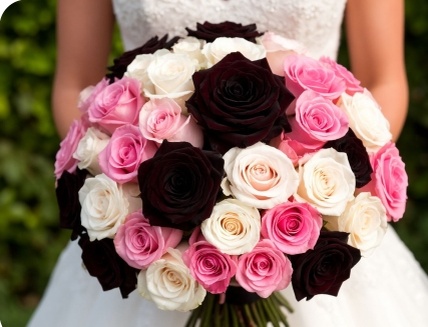 Странный букет невесты.