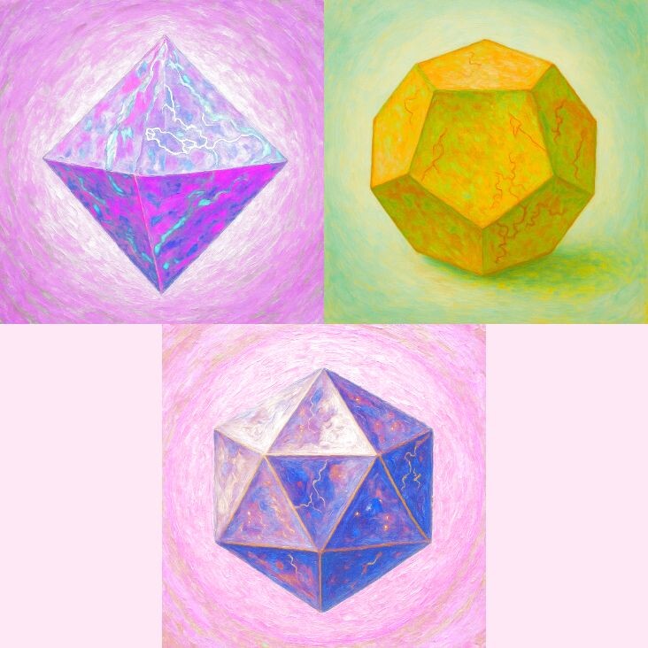 Эта практика не про «порисовать для души».
 Октаэдр, Икосаэдр и Додекаэдр — три формы, с которыми запускаются мощные внутренние сдвиги. И вы можете испытать это снова — уже 18 июня.

