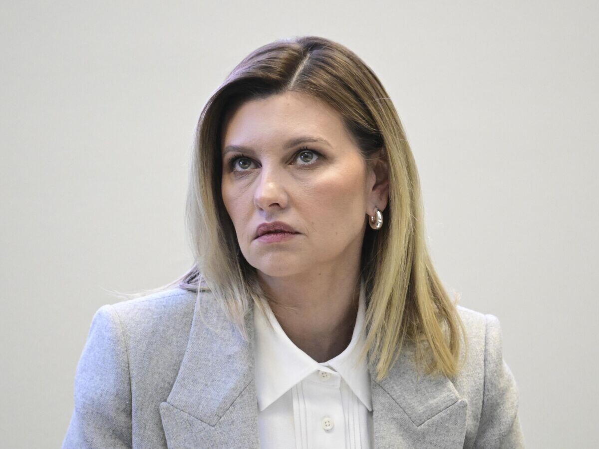    Елена Зеленская© AP Photo / Tobias Schwarz