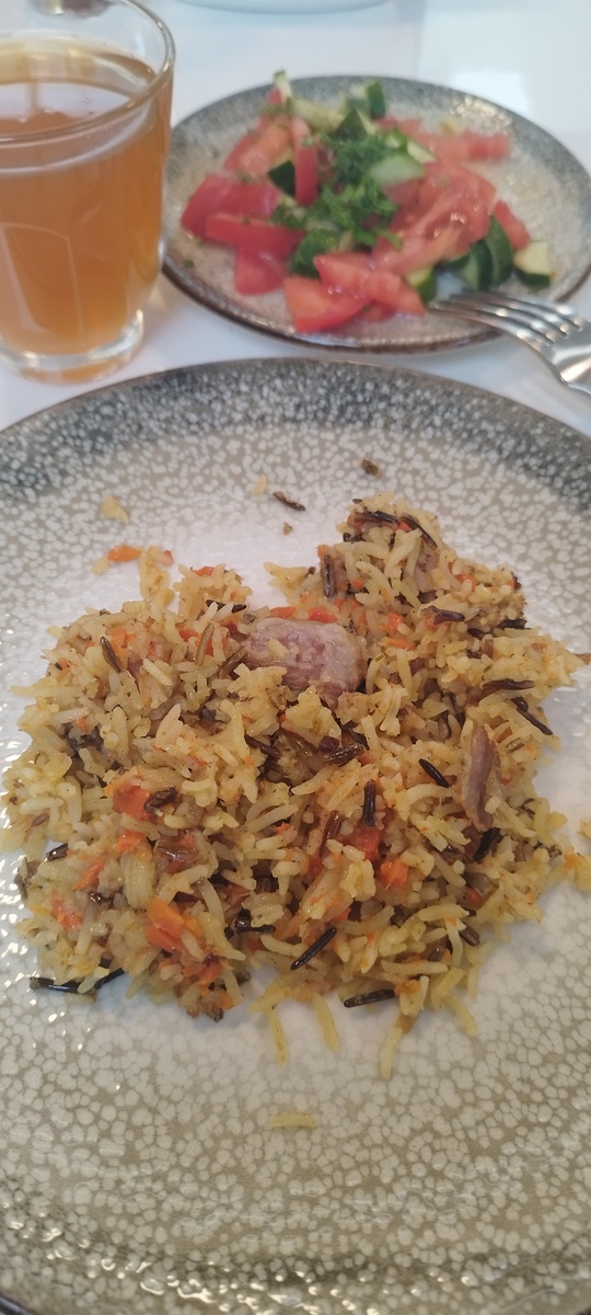 Со свининой, к слову. А баранину я и не люблю. 