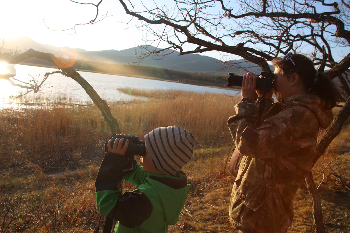 орнитологи. фото автора