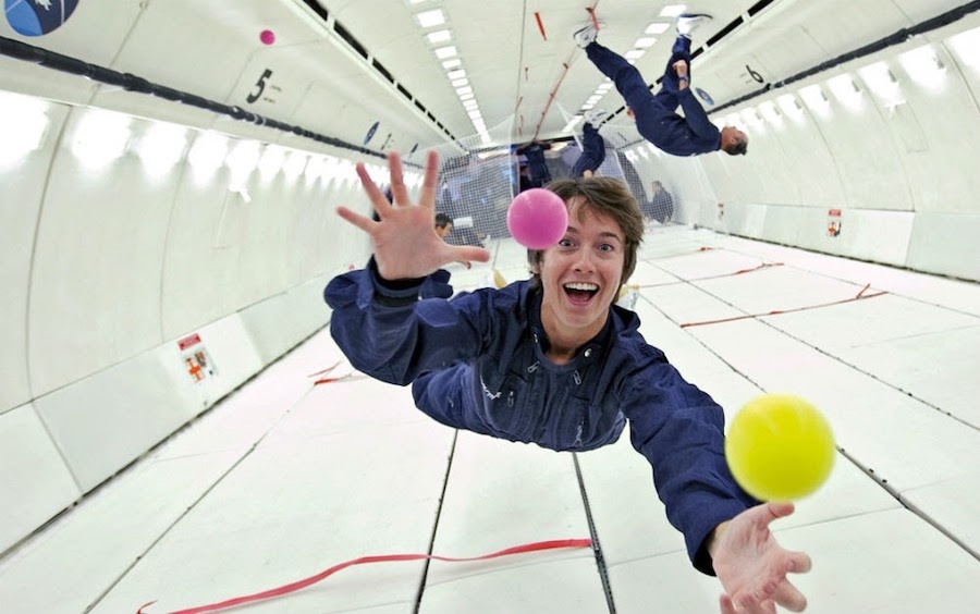 Так выглядит «бюджетный» космический туризм (Фото: Air Zero G)