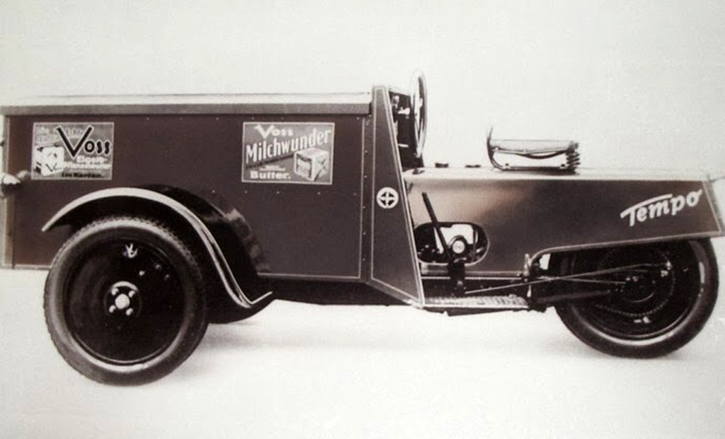 Tempo T1, с этой забавной машинки начиналась автомобильная карьера Vidal & Sohn Tempo-Werk GmbH.