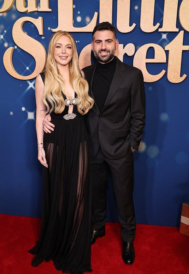 38-летние Шаммас и Лохан недавно отметили третью годовщину брака, заключенного в апреле 2022 года