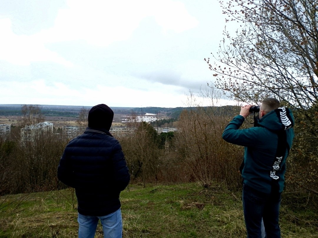 С Подчуршинского городища открываются отличные виды. Фото с экскурсии в мае 2025 года. 