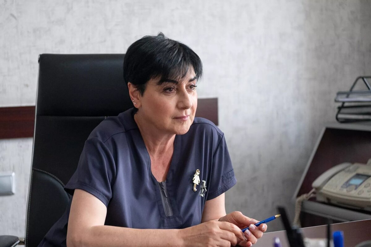 Исполнительный директор медцентра "Авиабуж" Лилит Казарян © Sputnik / Aram Nersesyan