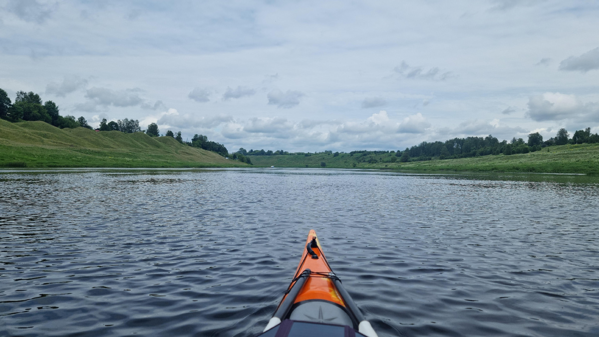 Пора в путь! Утро на Волге прекрасно, даже после тяжелой ночи.