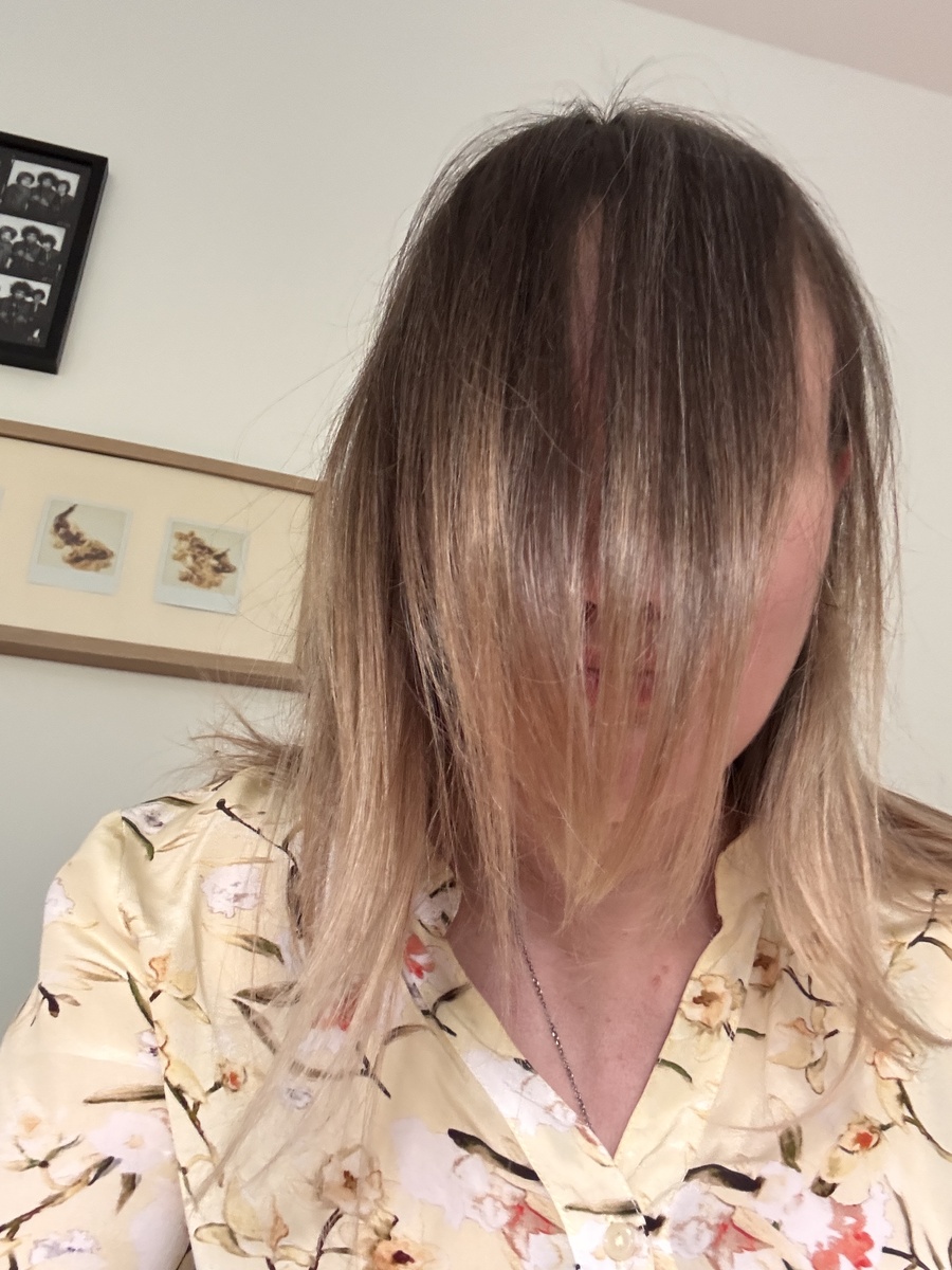 Эх красотень разница волос по длине … думаю видна…