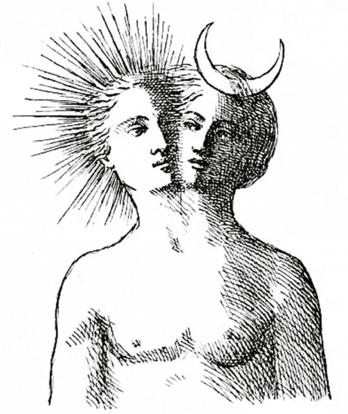 Изображение Данталиона в «Оккультном Таро» Трэвиса МакГенри