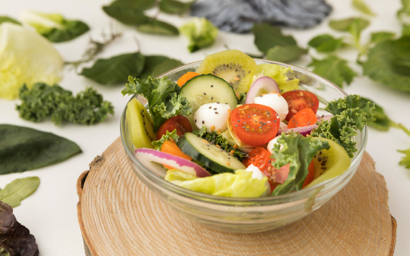  Да, это банально, но правильное питание играет немаловажную роль. Фото: Freepik