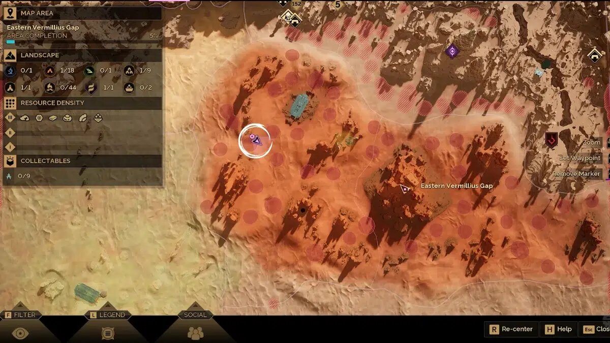    Западный Вермиллиус Гэп