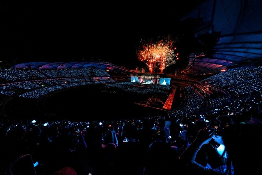 Один из заключительных концертов тура Хосока прошел в Сеуле с полным аншлагом