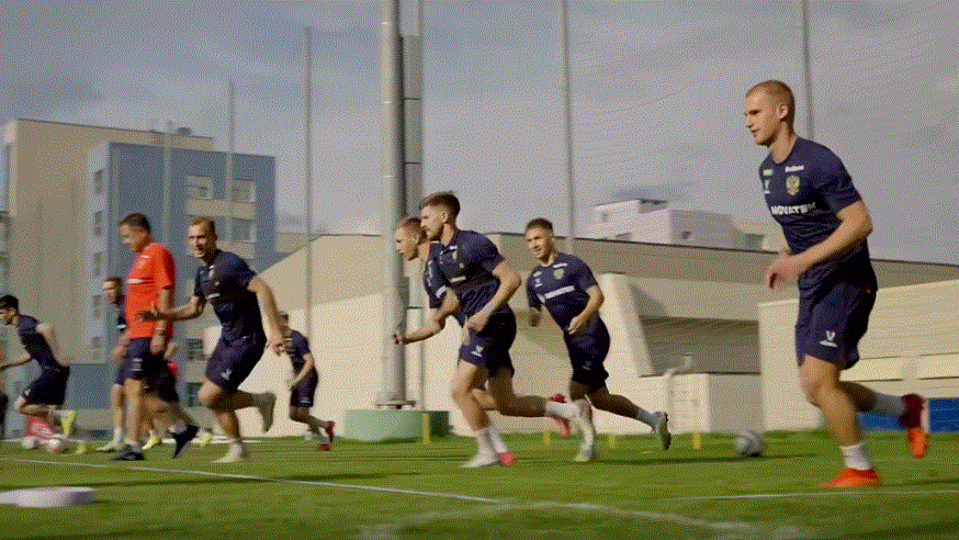 Сборная в Новогорске