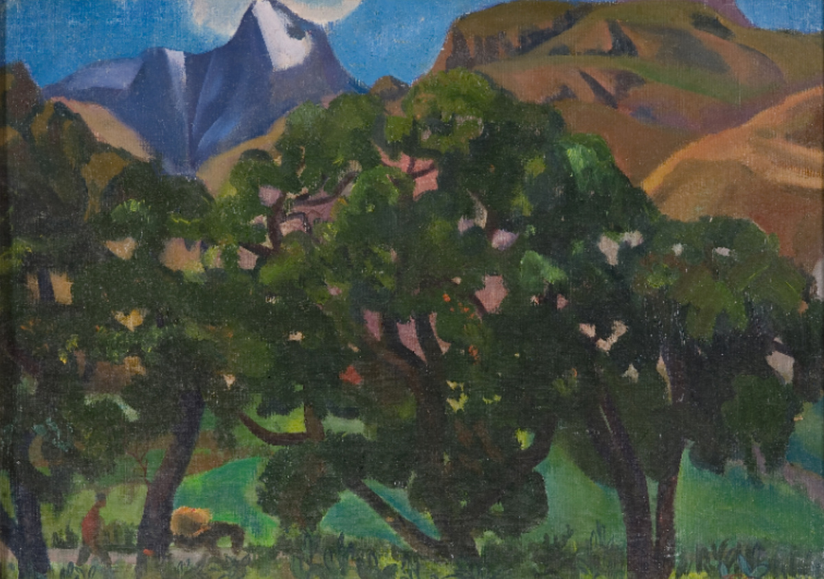 «Урючные деревья». 1978 г. Коллекция Фонда Марджани 