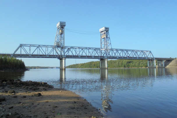    Мост через Свирь на трассе "Кола". Фото: пресс-служба ФКУ Упрдор "Северо-Запад"