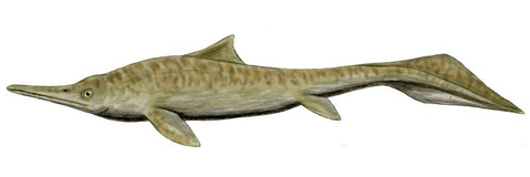 Иллюстрация с миксозавром.