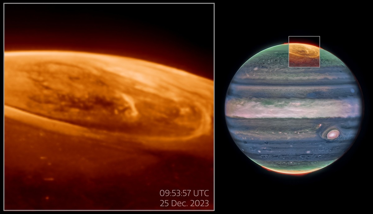 © NASA, ESA, CSA, Jonathan Nichols (University of Leicester), Mahdi Zamani (ESA/Webb)