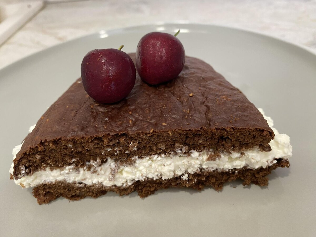 Торт, ПП-десерт. Фото автора