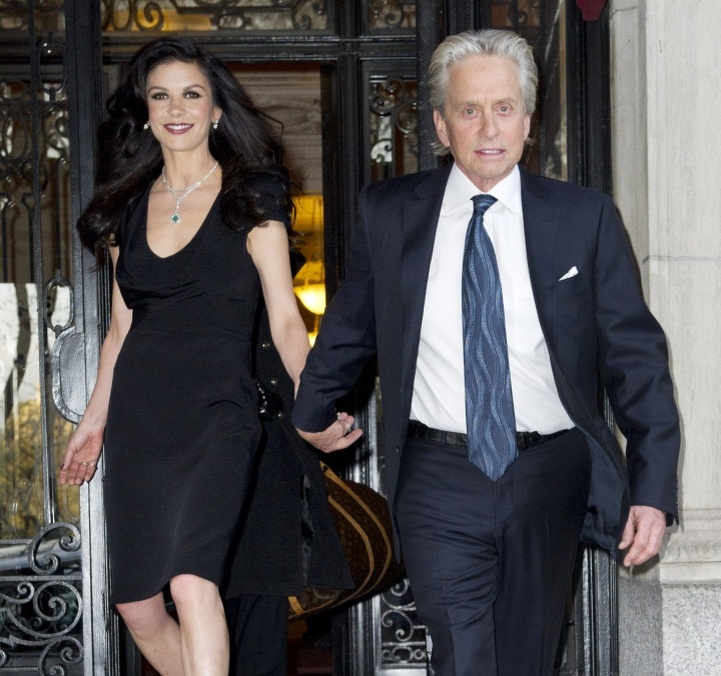    Майкл Дуглас и Кэтрин Зета-Джонс. Фото: ТВЦ