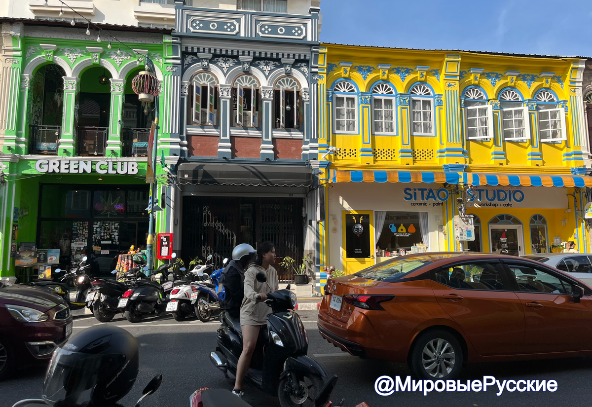 Даже в старом гороже Пхукета вы не разъедитесь