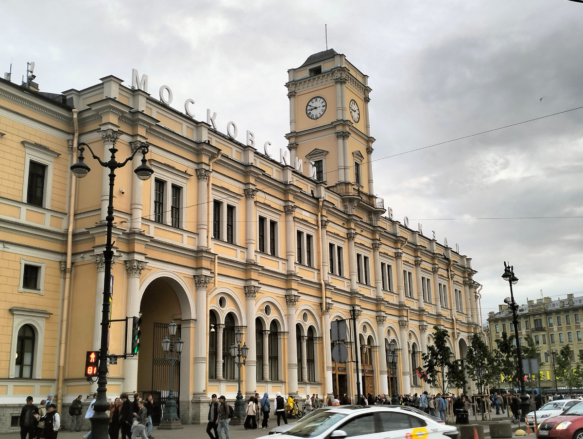  Московский вокзал. Фото автора