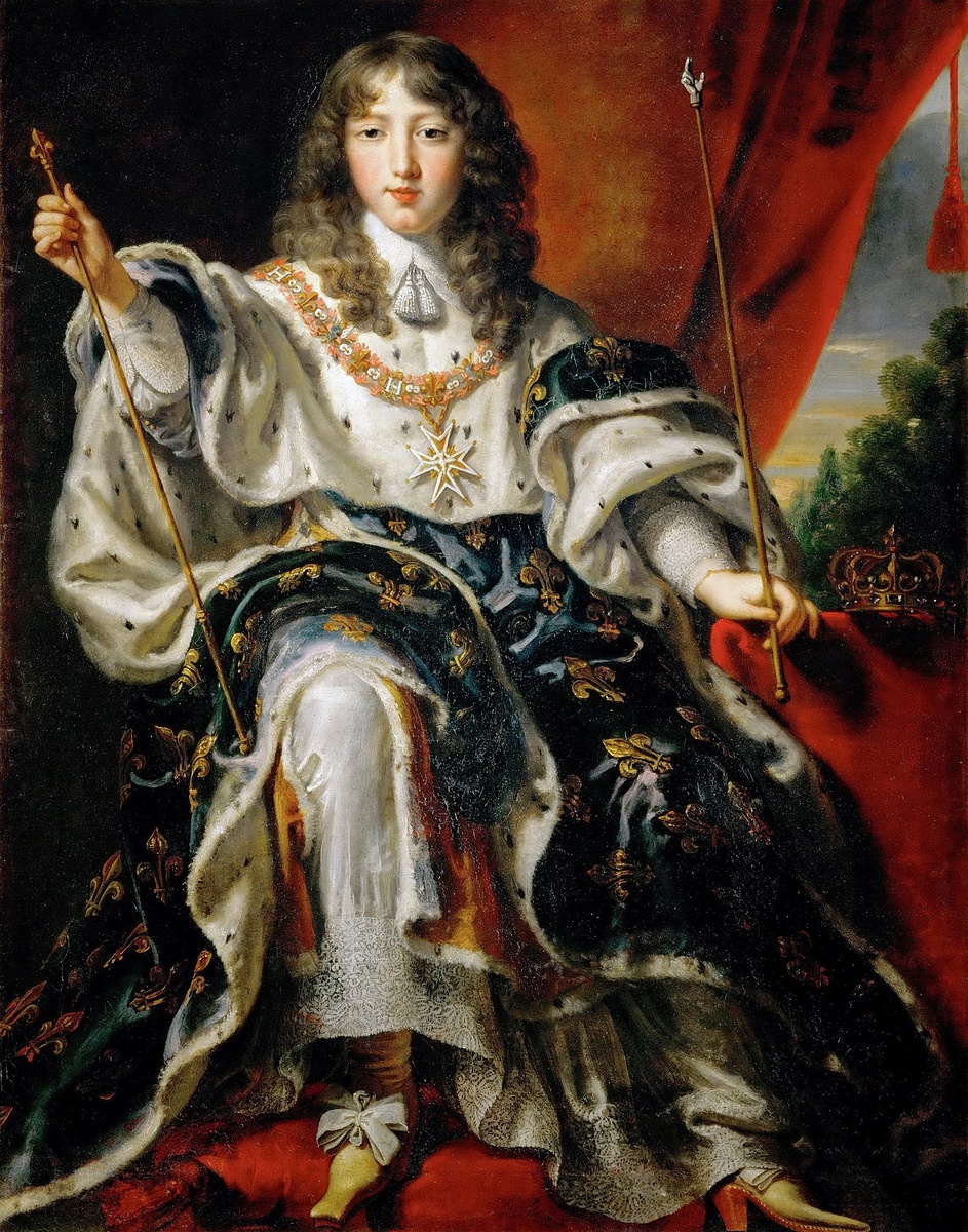 Юстус ван Эгмонт. Портрет Людовика XIV (1638-1715). 1654. Музей истории искусств, Вена