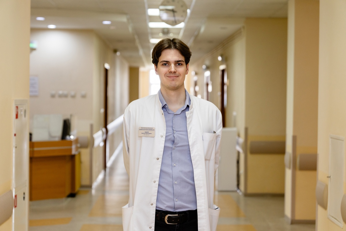 Артем Задоя. Фото: пресс-служба МГУ