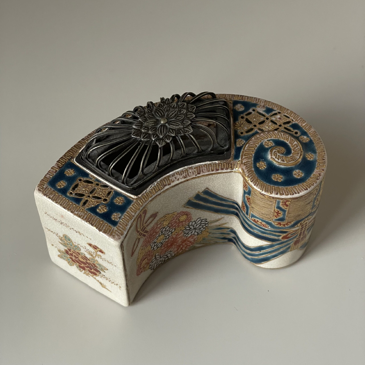 Японская антикварная курильница для благовоний