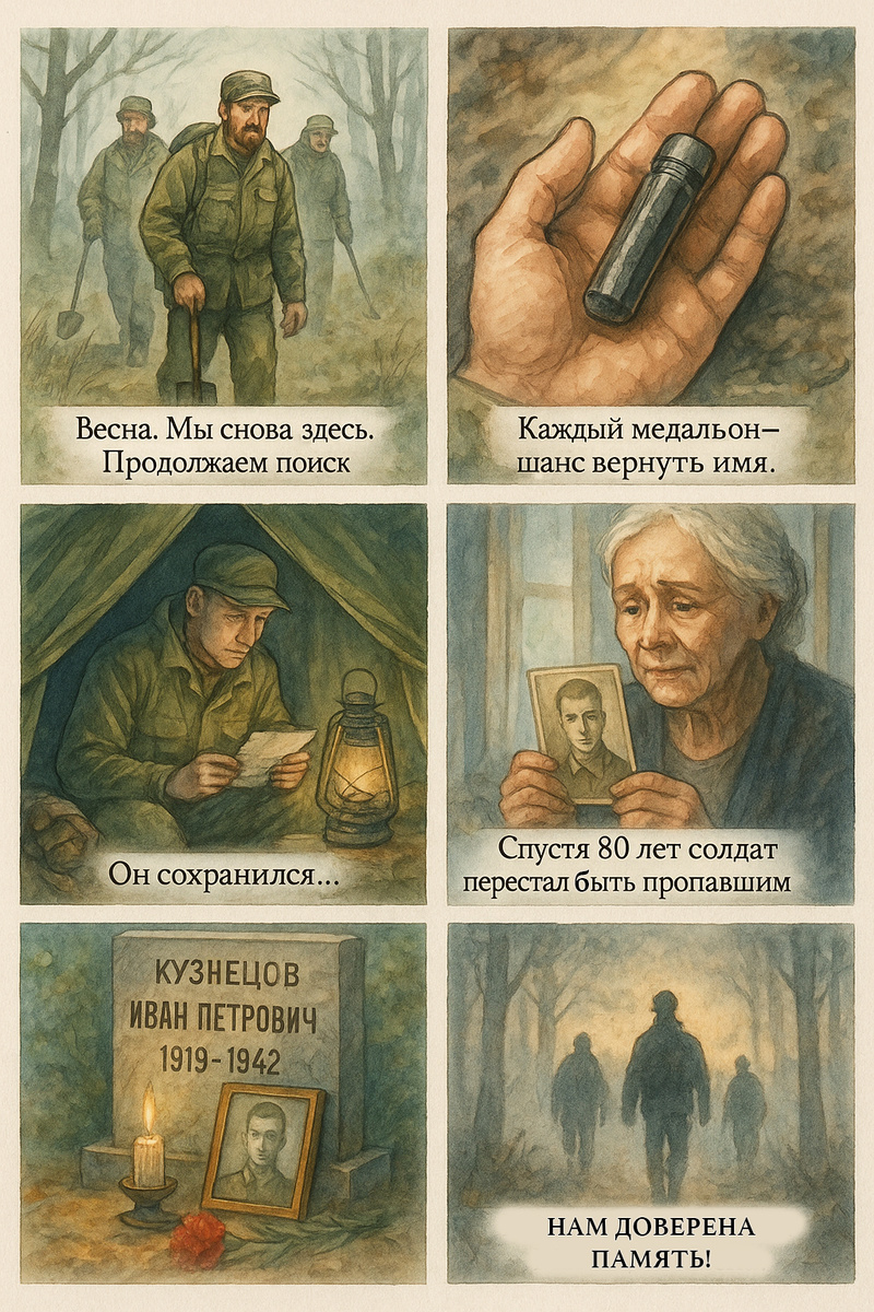 Пример комикса о поисковиках