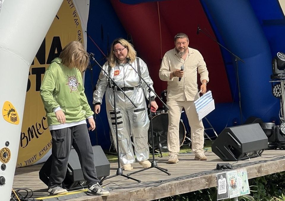 Проводим космическую викторину с братом и ведущим - блогером Евгением Сыркиным