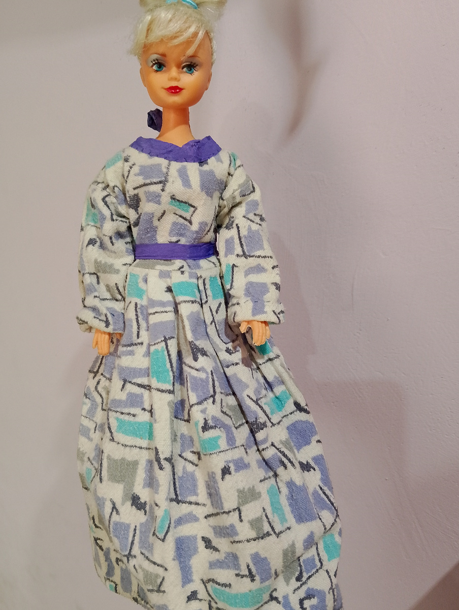 Сама кукла не сохранилась, а платье, которое шила мама почти 30! лет назад - сохранилось!!! 😍😍😍