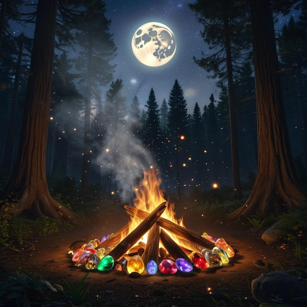 Волшебный костер.