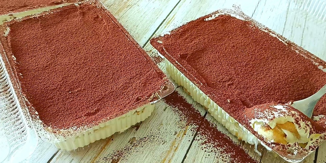 Тирамису с кремом маскарпоне, без яиц, вкусно и быстро!