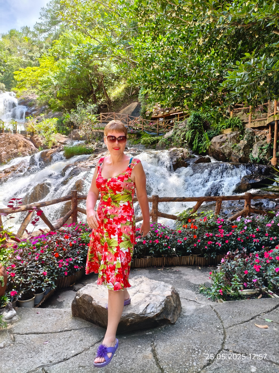 Водопад Датанла, экскурсия Далат. Личное фото. 