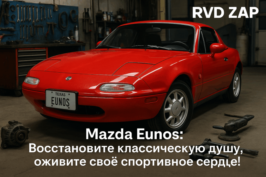    Mazda Eunos восстановление с новым ноускатом admin