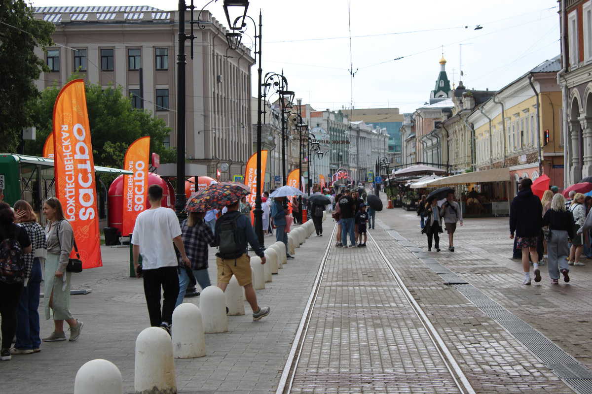 Гастрономическая Рождественская в Нижнем Новгороде. Фото автора канала
