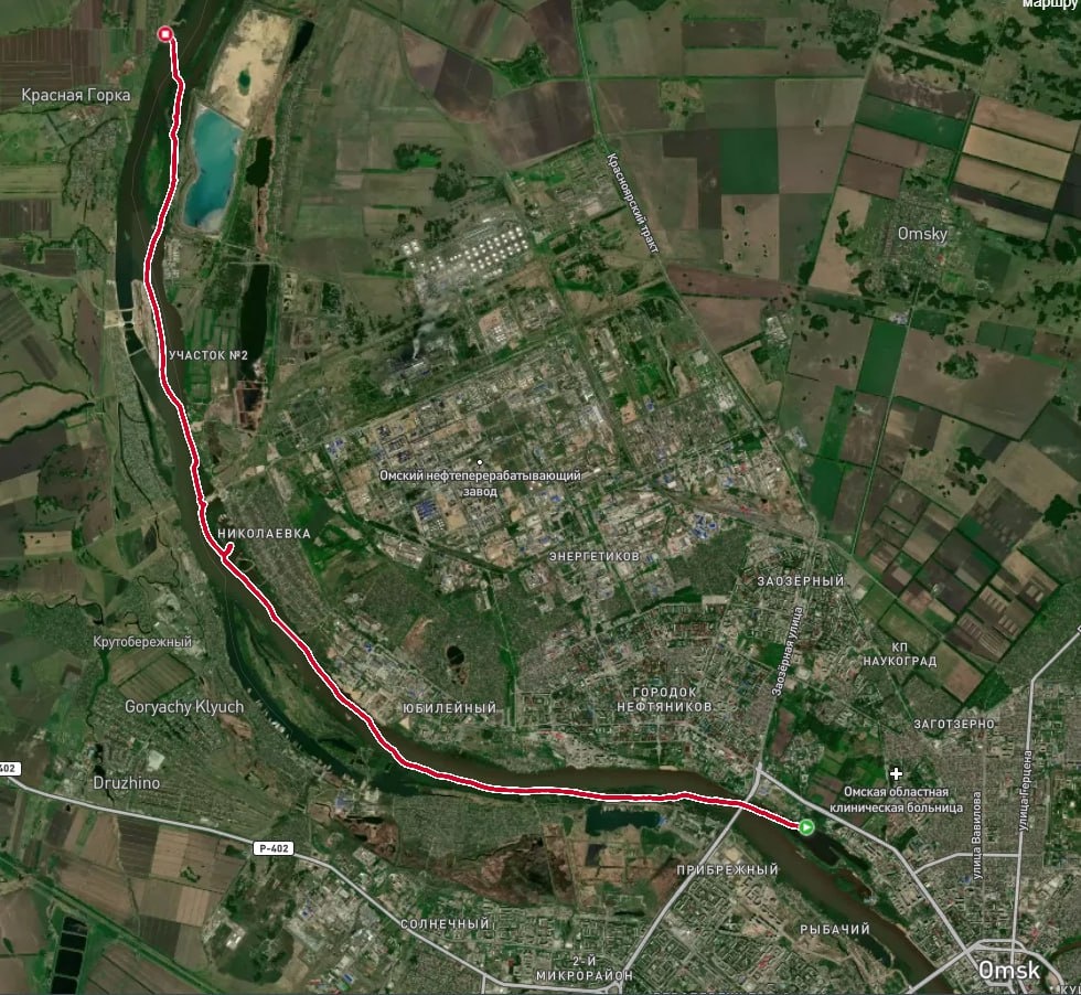 Наш фактический маршрут по итогу 